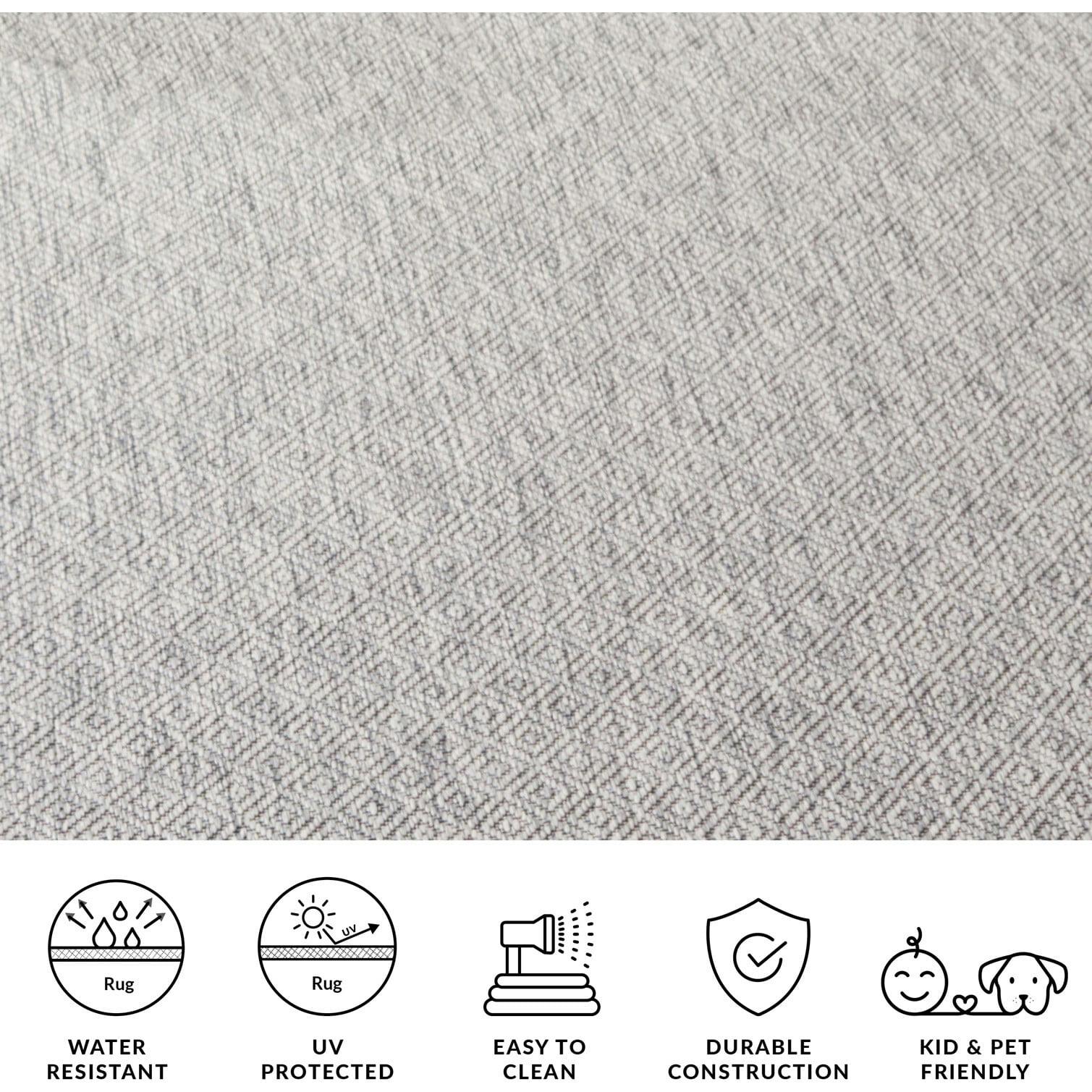 Courtyard Orion Indoor/Outdoor Rug, Grey