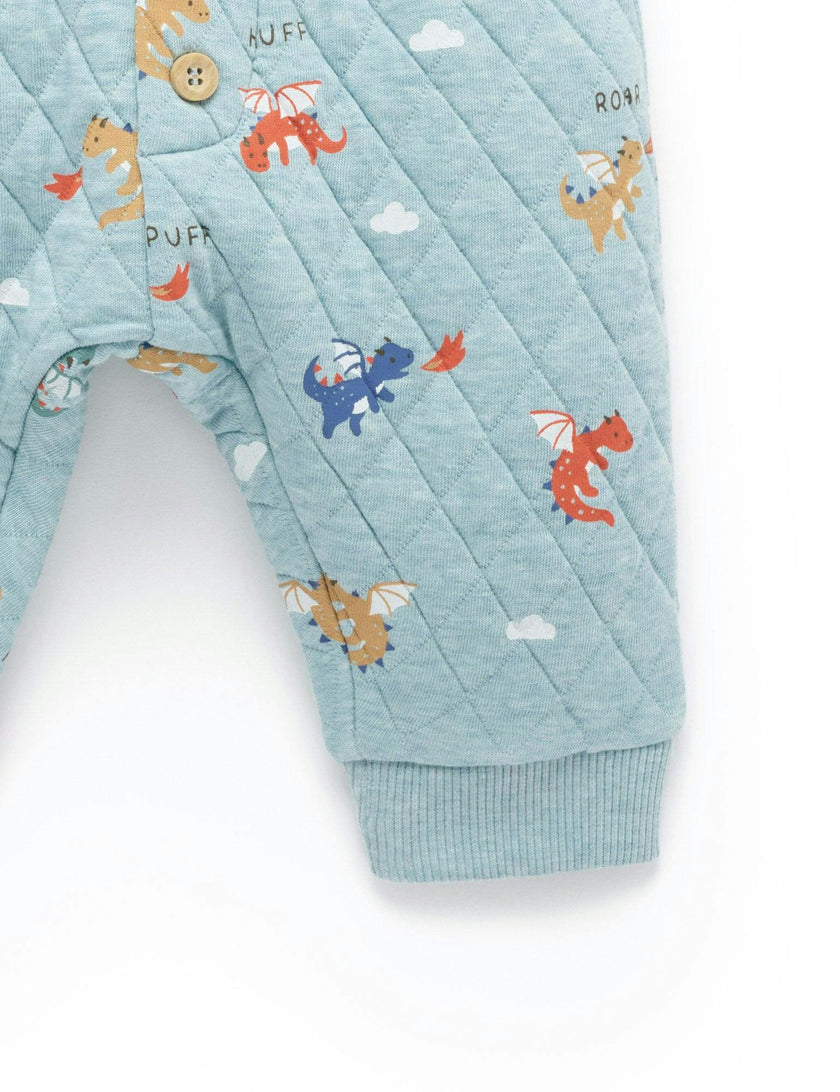 Quilted Track Set Dragon Print