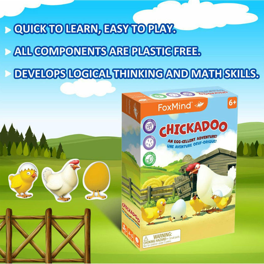 FoxMind Games: Chickadoo - Card Game