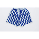 LOROS WAVY SWIMSHORTS BLUE
