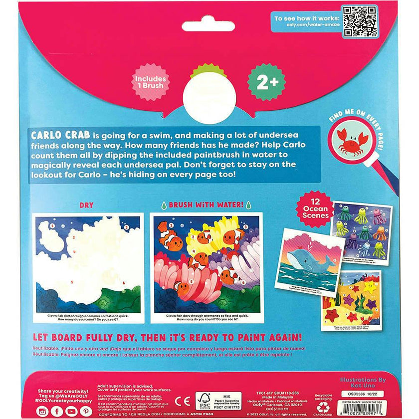 Water Amaze Water Reveal Boards - Under The Sea