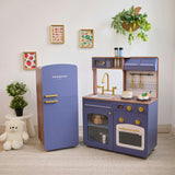 Teamson Kids Little Chef Normandy Wooden Play Kitchen With 14 Accessories
