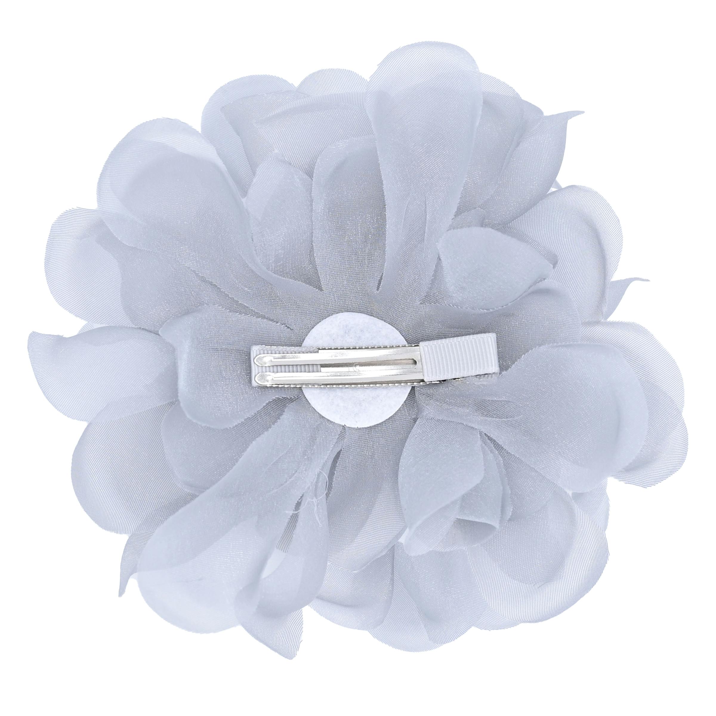 Pearl Ribbon Flower Hairclip