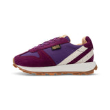 Keegan Kids Retro Runner Trainer - Violet Dream Textile & Suede