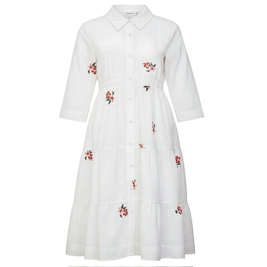 Dobi Embroidered Dress