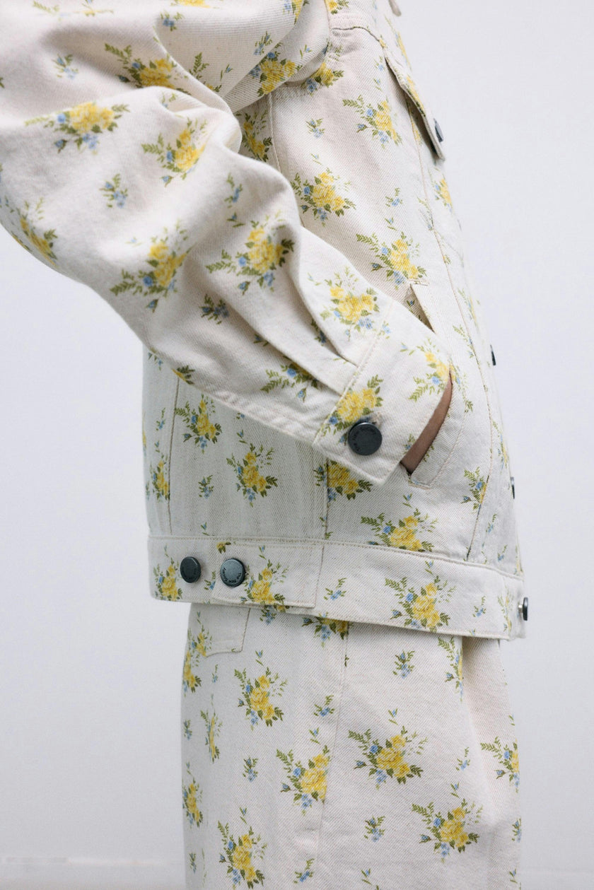 Mimosa Woman Jacket Mimosa Print