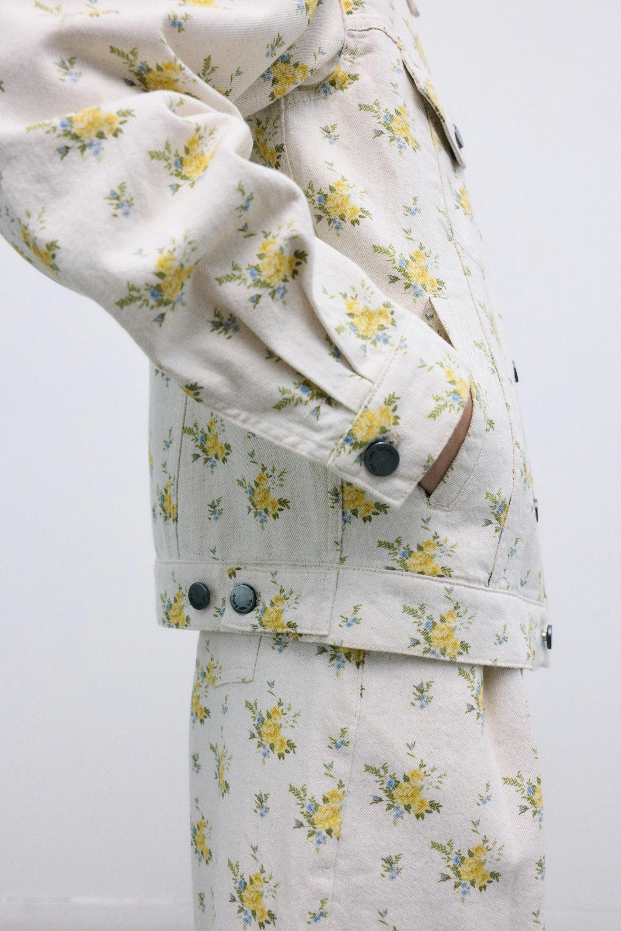 Mimosa Woman Jacket Mimosa Print