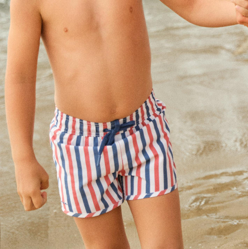 Boys Surfrider Stripe Boardie