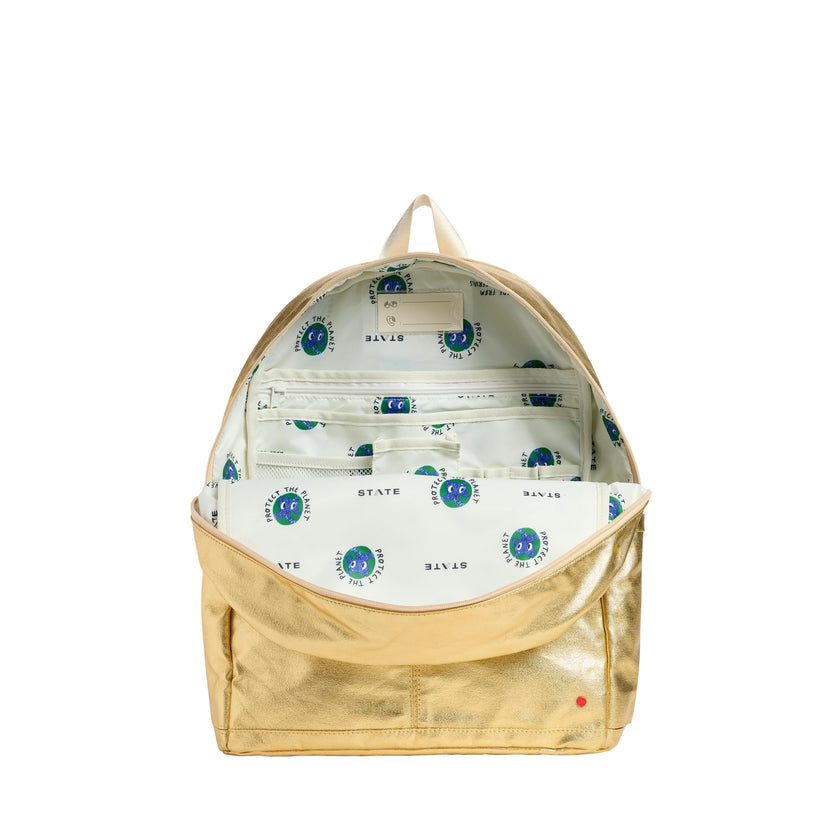 Kane Double Pocket Large Backpack, Sunset Puffer