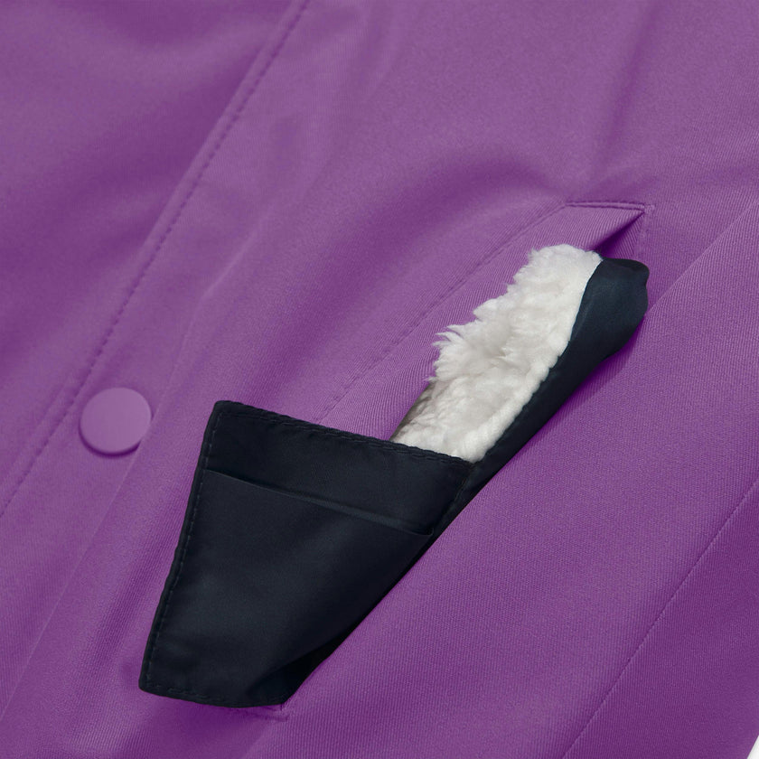 Kids weatherproof parka puffer