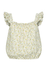 Talia Top Cream Ditsy