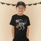 Dinosaur Skeleton Patch Halloween Baseball Hat