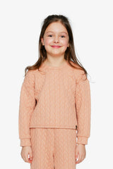 Jacquard Sweatshirt Pink