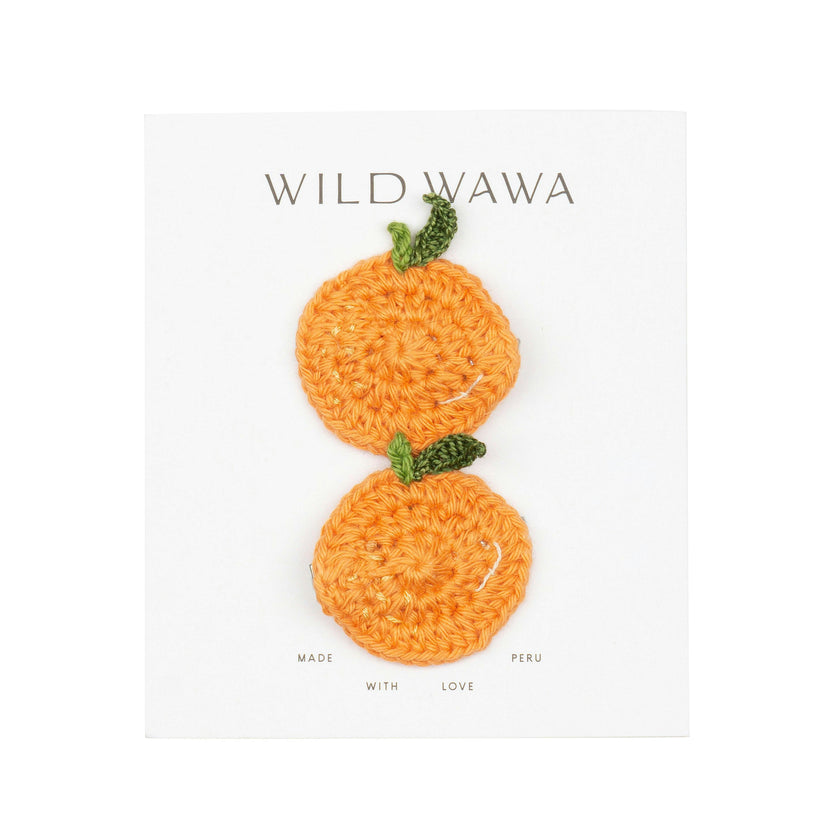 Crochet Clip Set in Dolce Vita