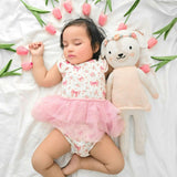 Ditsy Floral Short Sleeve Tutu Bodysuit