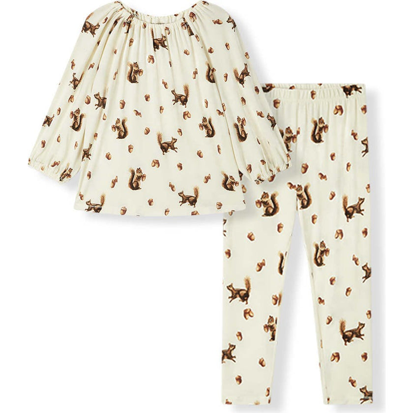 Luxe Stretch Dress and Legging Set