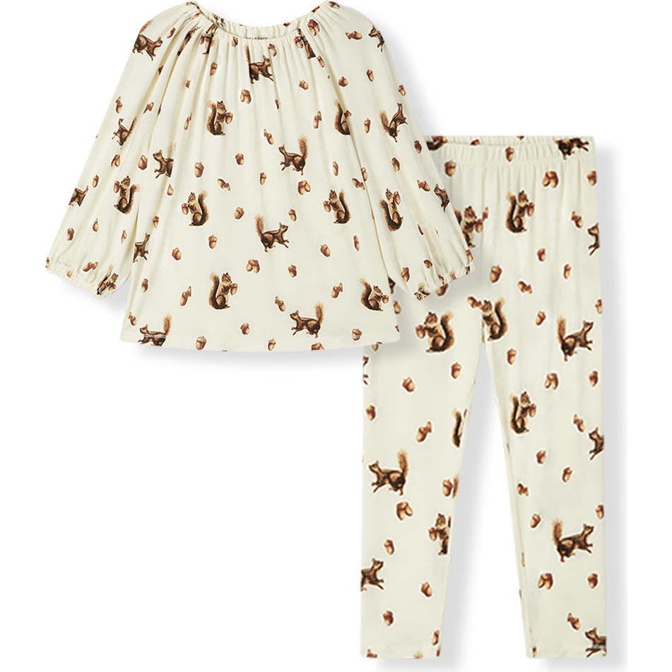 Luxe Stretch Dress and Legging Set
