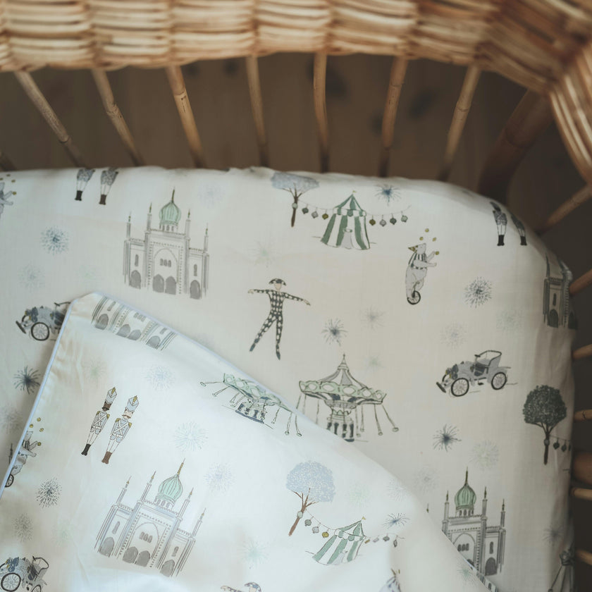 Adventures in Wonderland Crib Sheet