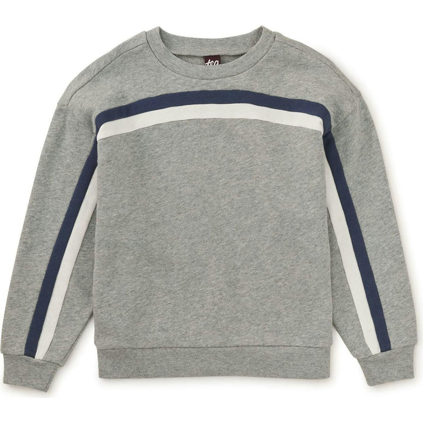 Stripe Popover, Grey