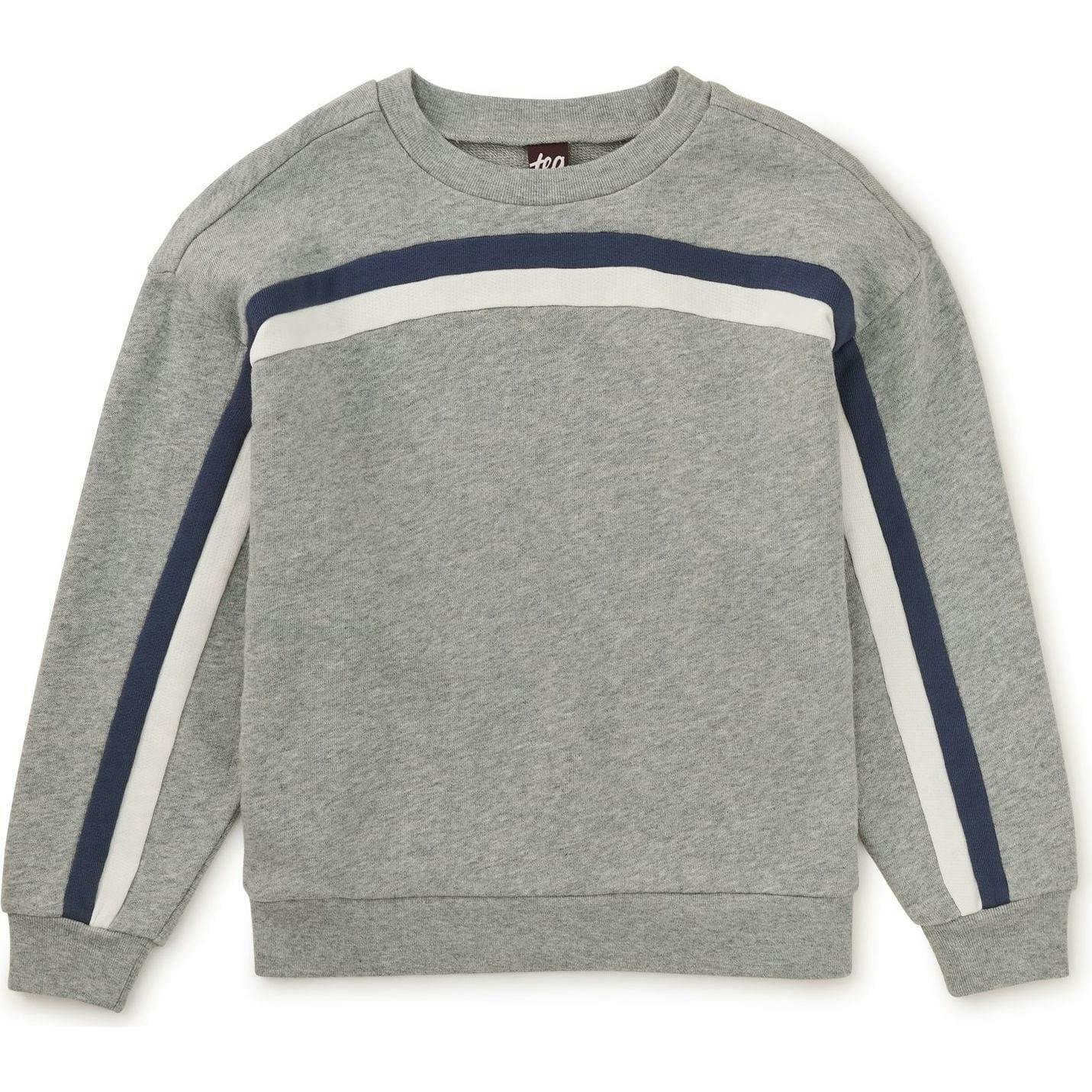 Stripe Popover, Grey