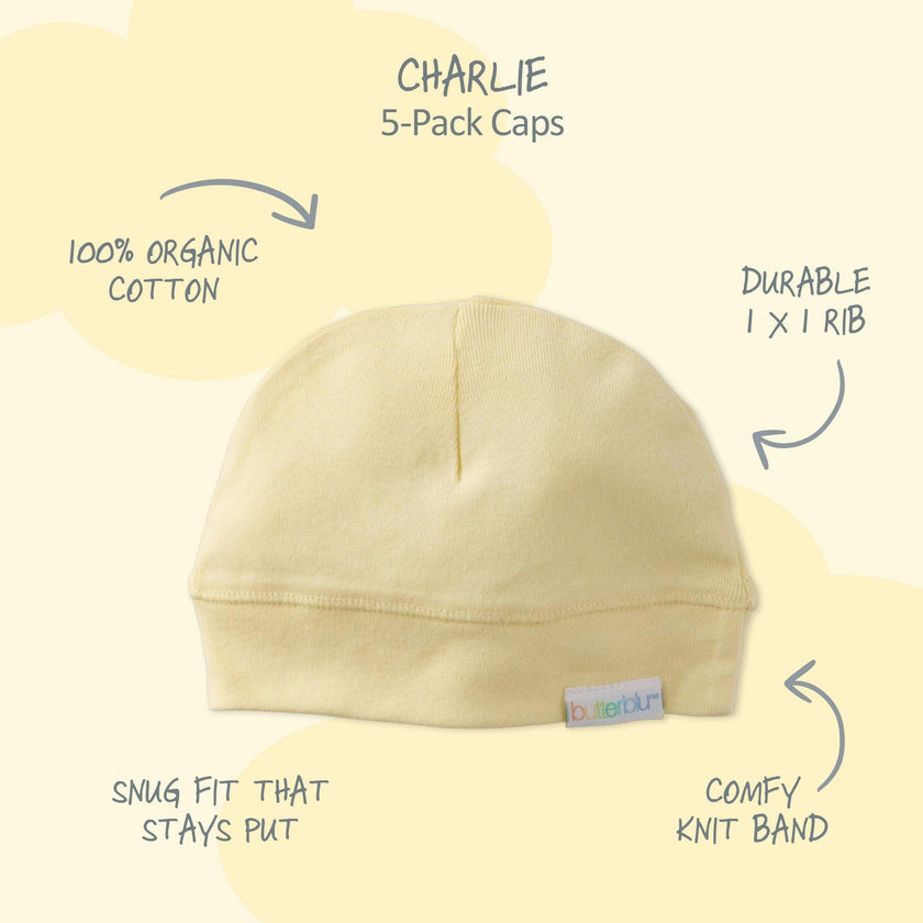 CHARLIE 10-Pack Baby Hats