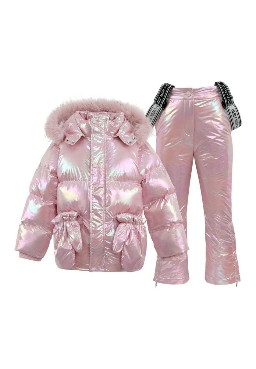 Pink Hologram Snow Set