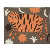 Surprised Tiger Knit Midi Blanket