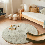 Round Washable Round Dot Rug