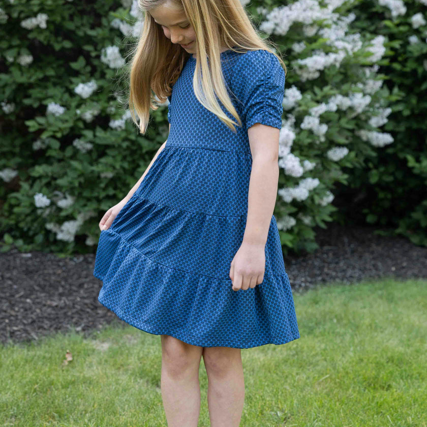 Jacquard Knit Dress