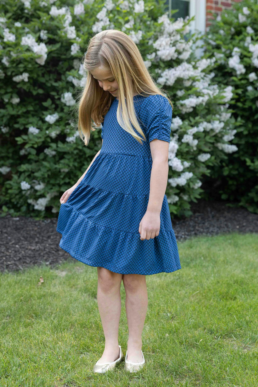 Jacquard Knit Dress