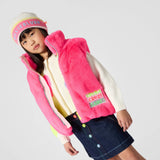 Pink Faux Fur Vest