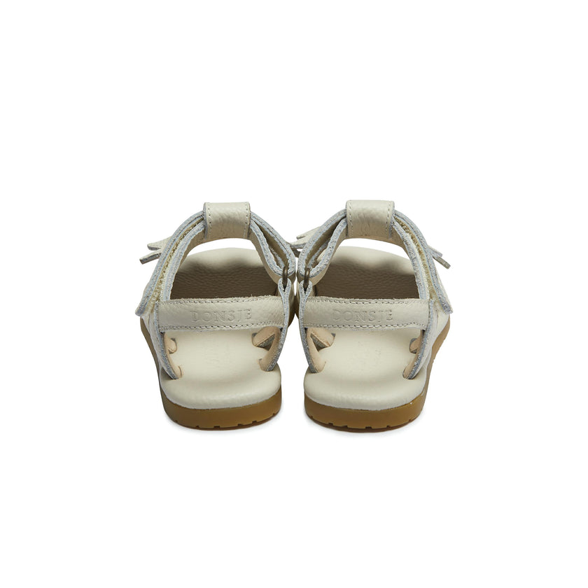 Jiles Fields Sandals | Daisy | Off White Leather