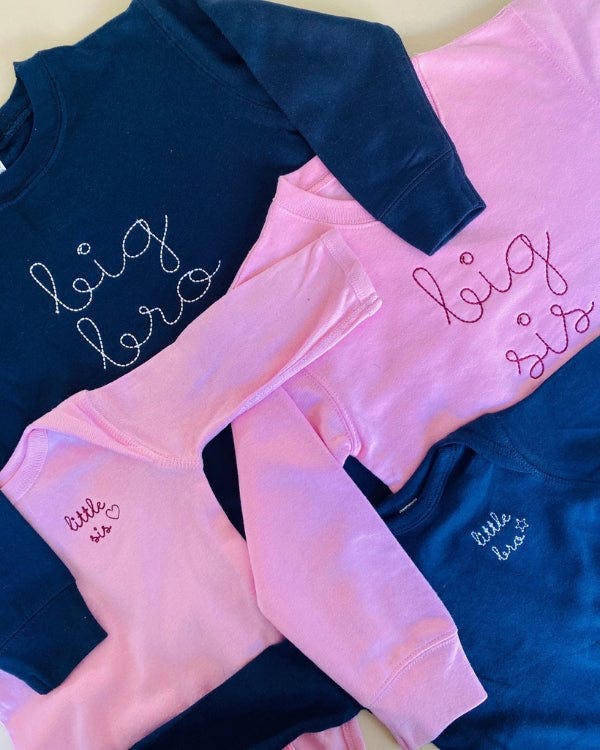 big bro / big sis Crewneck Sweatshirt