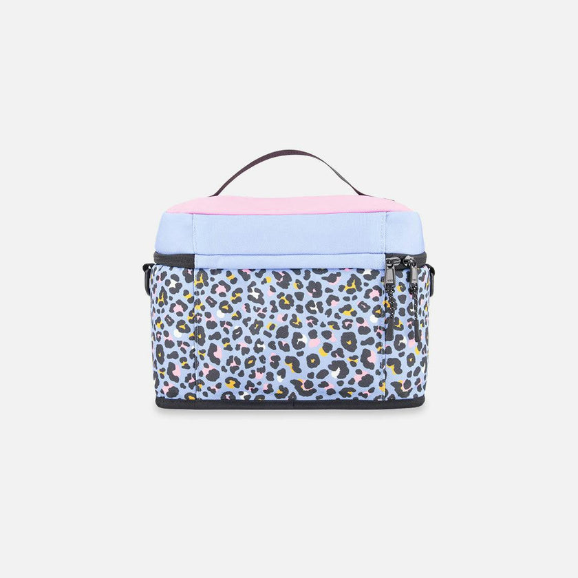 Little Girl Leopard Practical Large Capacity Lunch Box