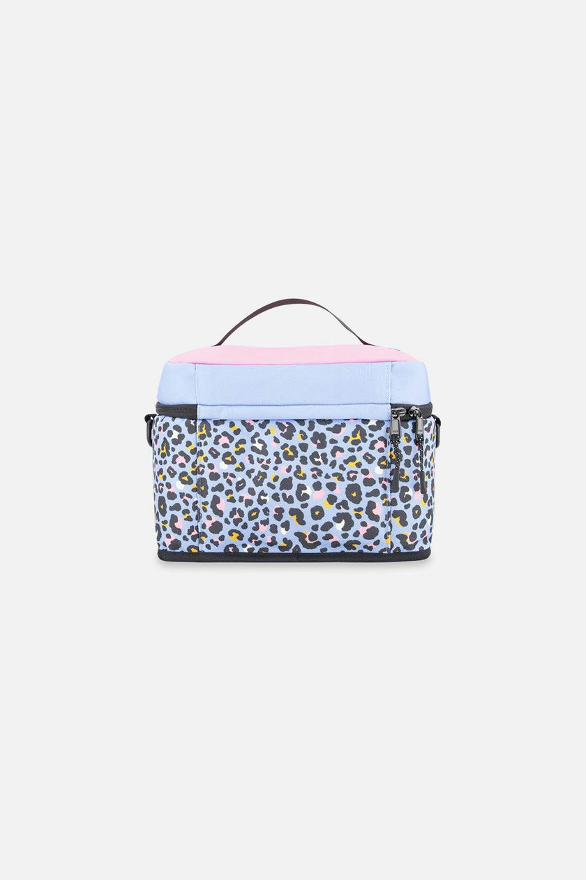 Little Girl Leopard Practical Large Capacity Lunch Box