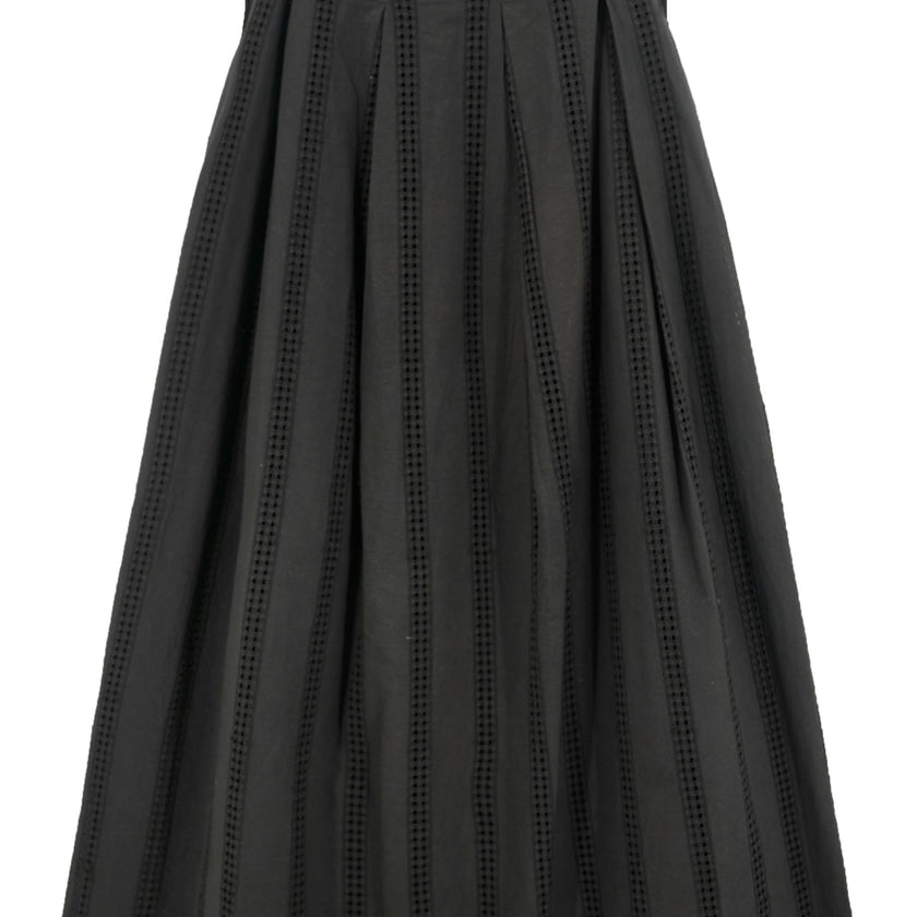 Zuma Dress in Black Vine Eyelet