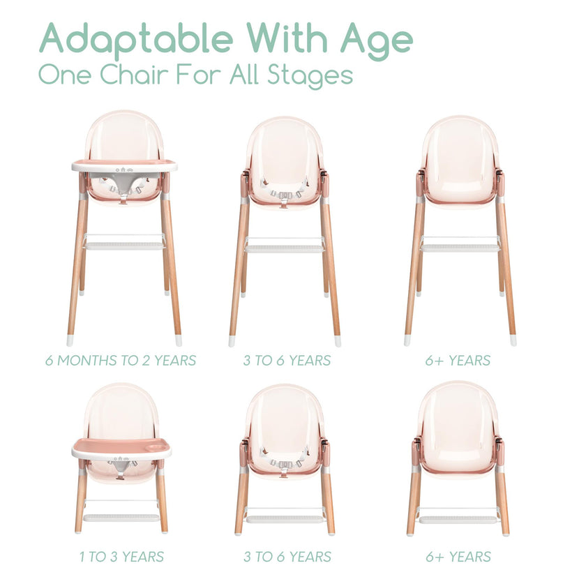 Children of Design 6 in 1 Deluxe High Chair