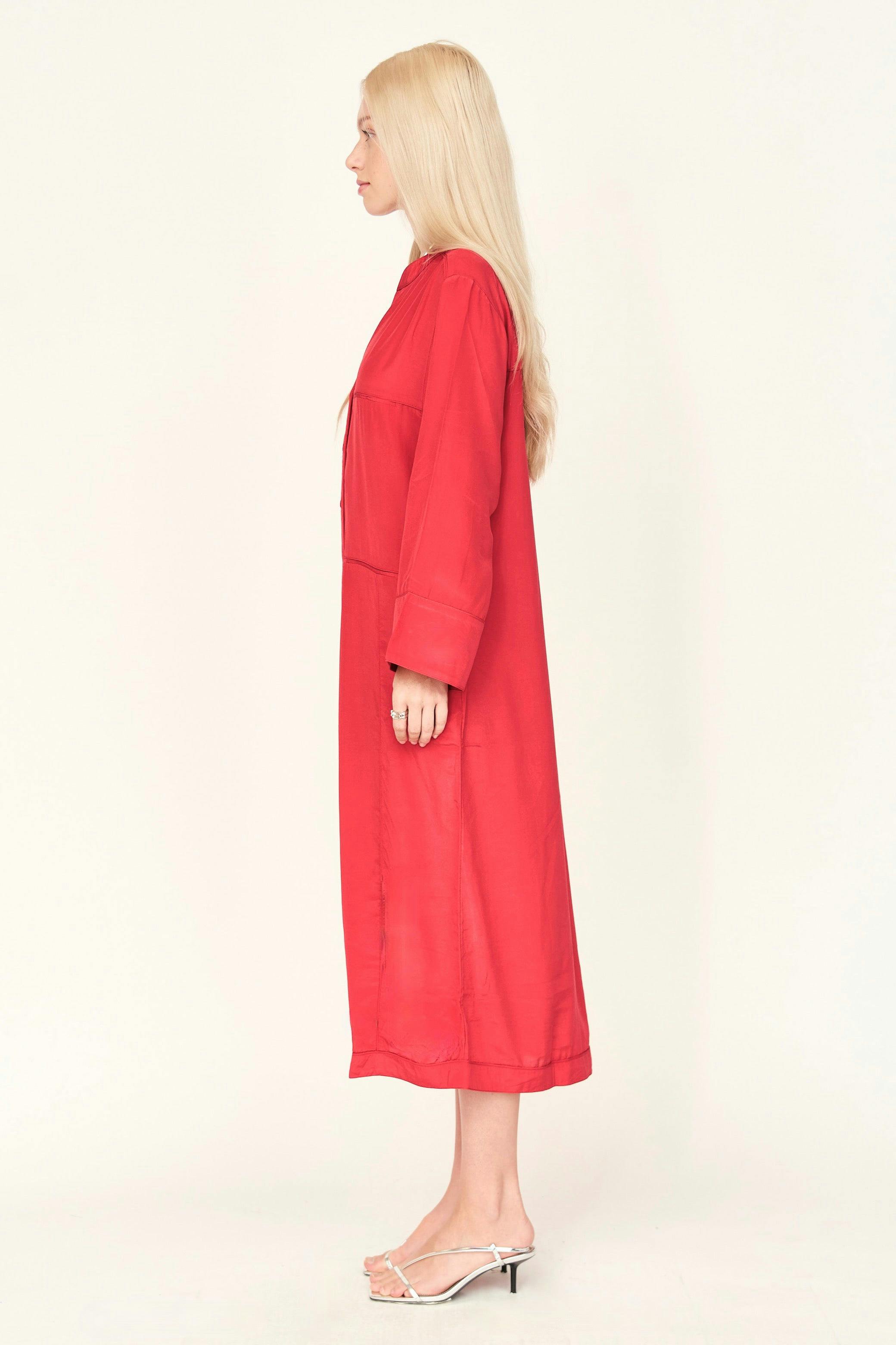 Malmo Dress in Red