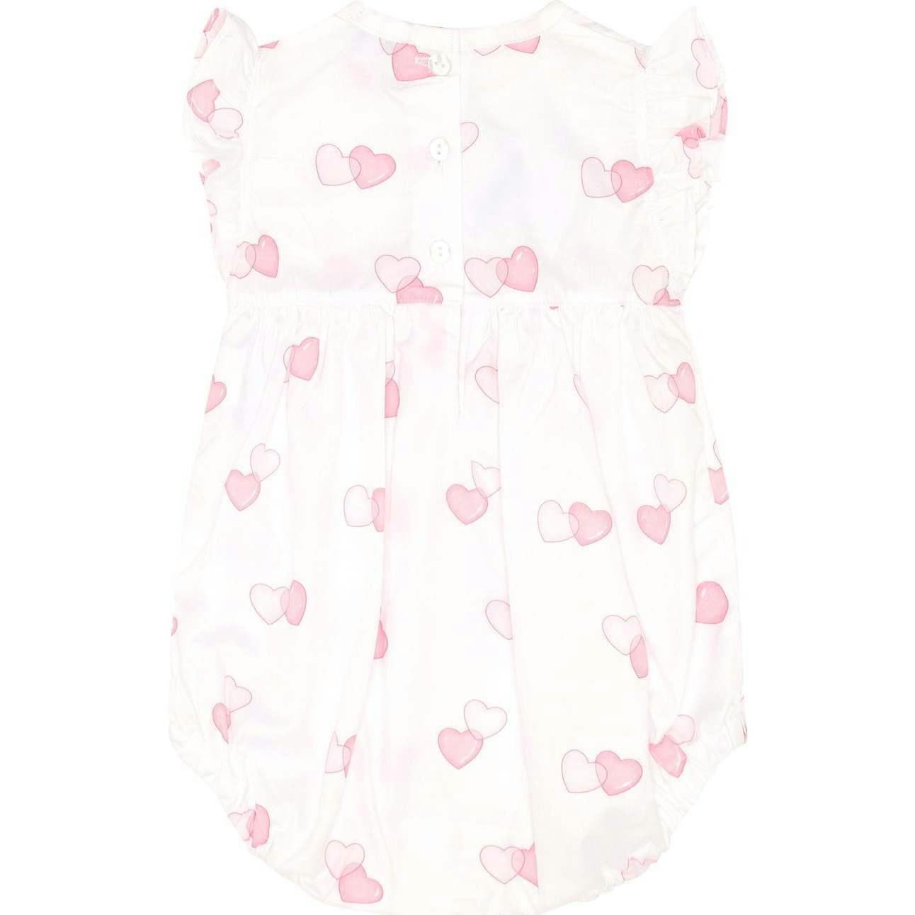 Sweetheart Woven Smocked Bubble