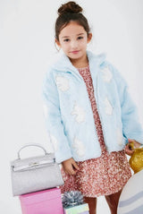 Sky Faux Fur Coat