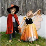 Butterfly Twirl Dress with Wings & Headband