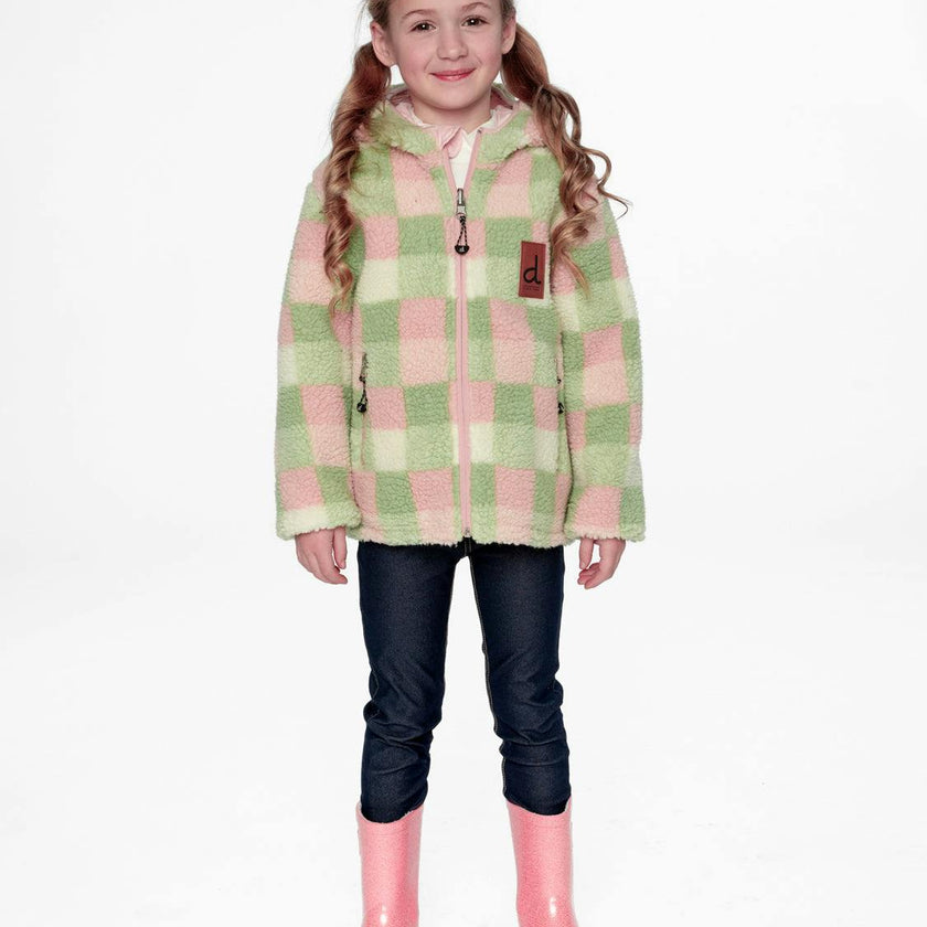 Reversible Mid-Season Jacket Pale Dusty Pink