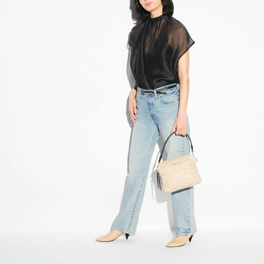 Buff/Black Madison Crossbody III