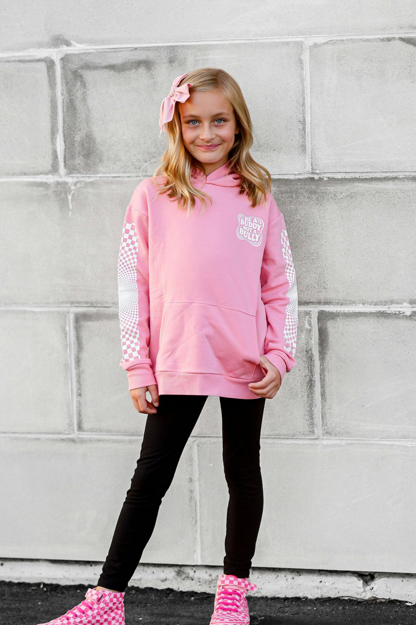 Be a Buddy Pink Hoodie