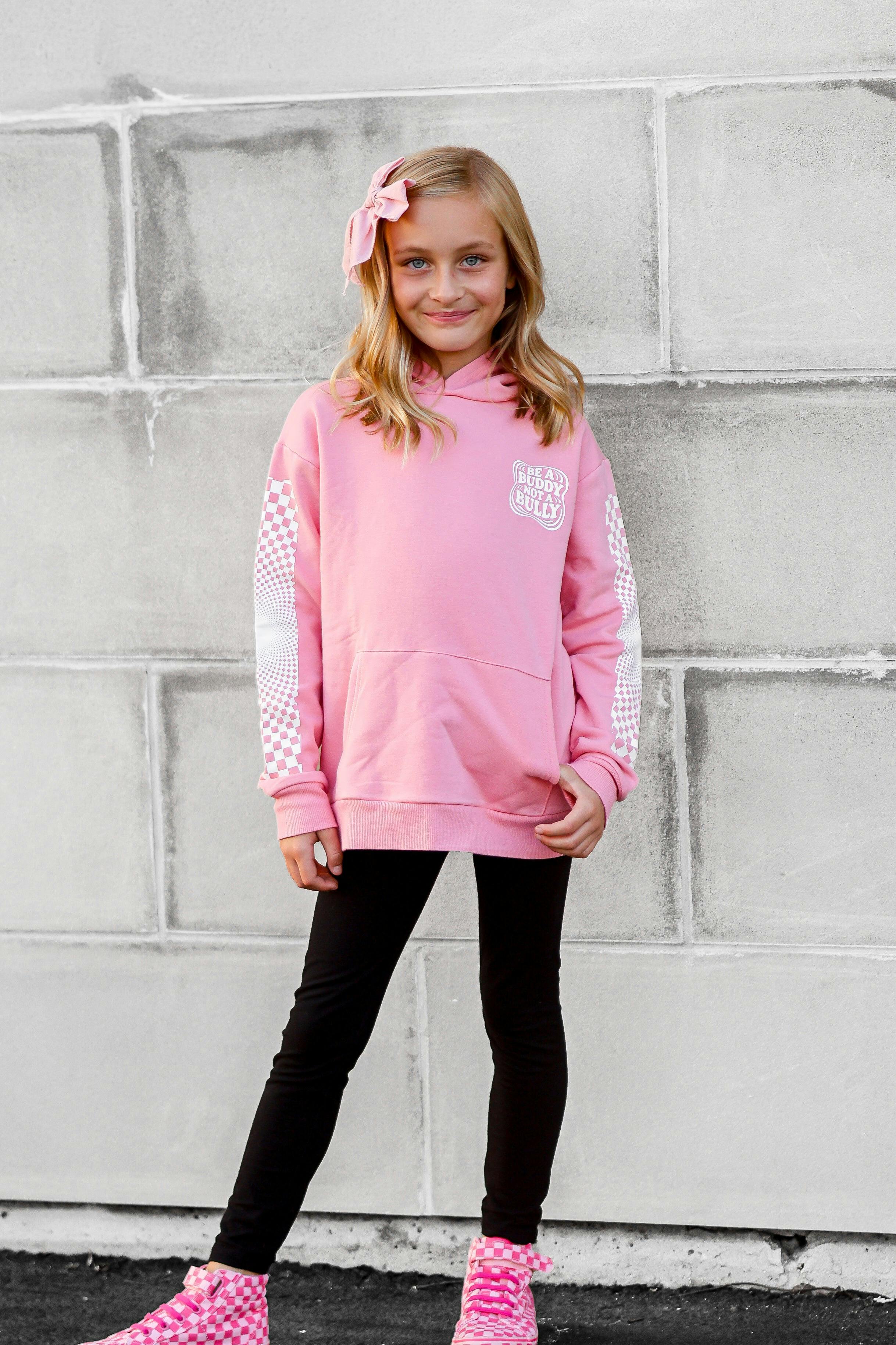 Be a Buddy Pink Hoodie