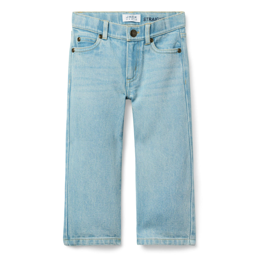 Straight Jean In Finley Wash, blue
