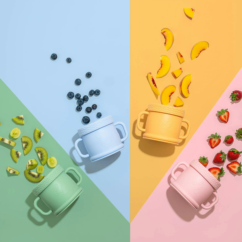 Coastal Cup: Nontoxic Snack Cup With Lid