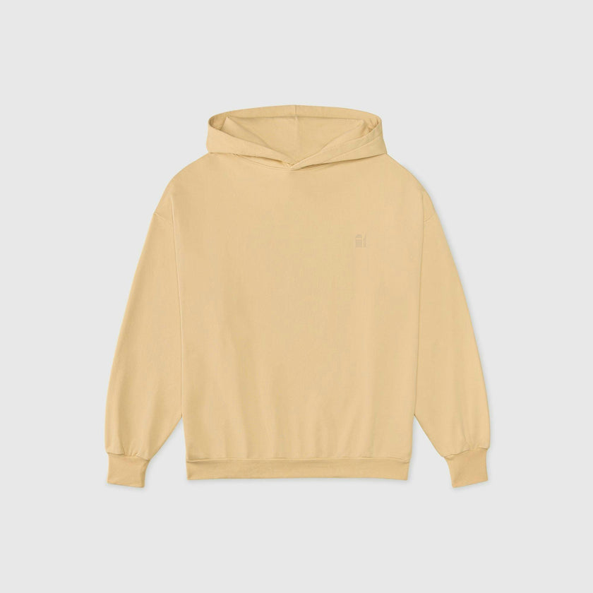 Adult Earth Day Natural Dye Pullover in Shortbread
