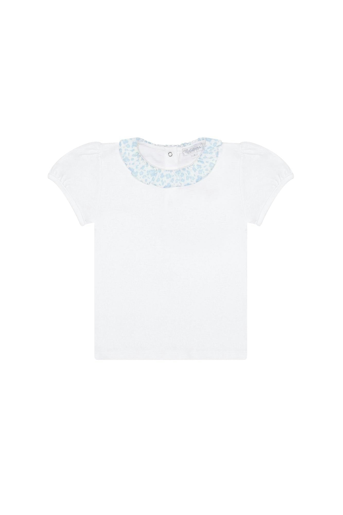 Blue Cheetah Tee-Leggings Set