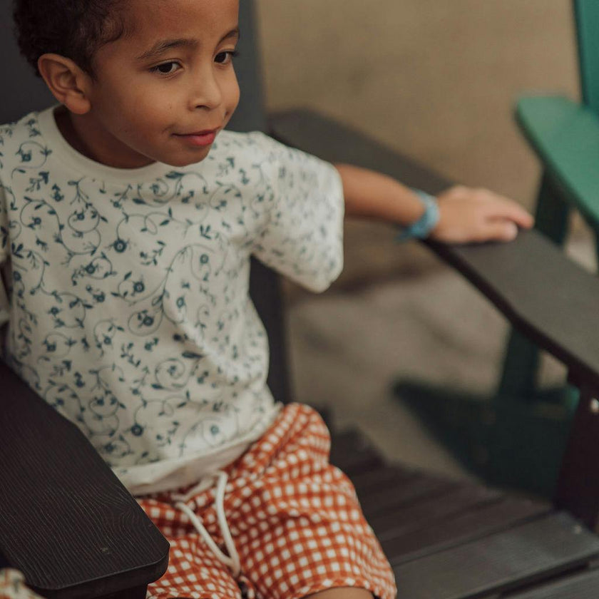 Swim Trunks | UPF + Recycled - Sienna Gingham